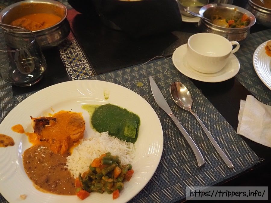 ラジャスタン地方のカレー