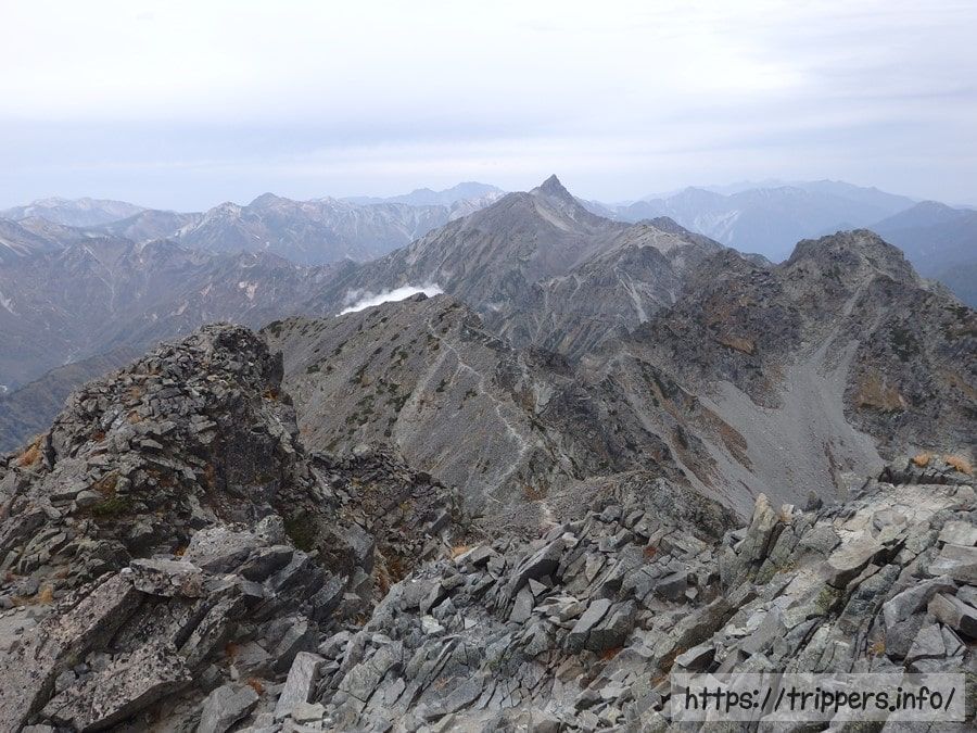 涸沢カール 奥穂高岳 涸沢岳