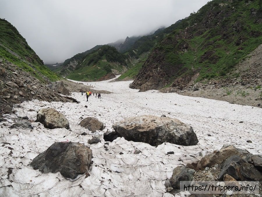 白馬大雪渓