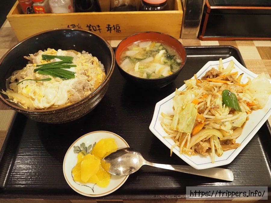 高見馬場食堂(まいどおおきに食堂)の食事