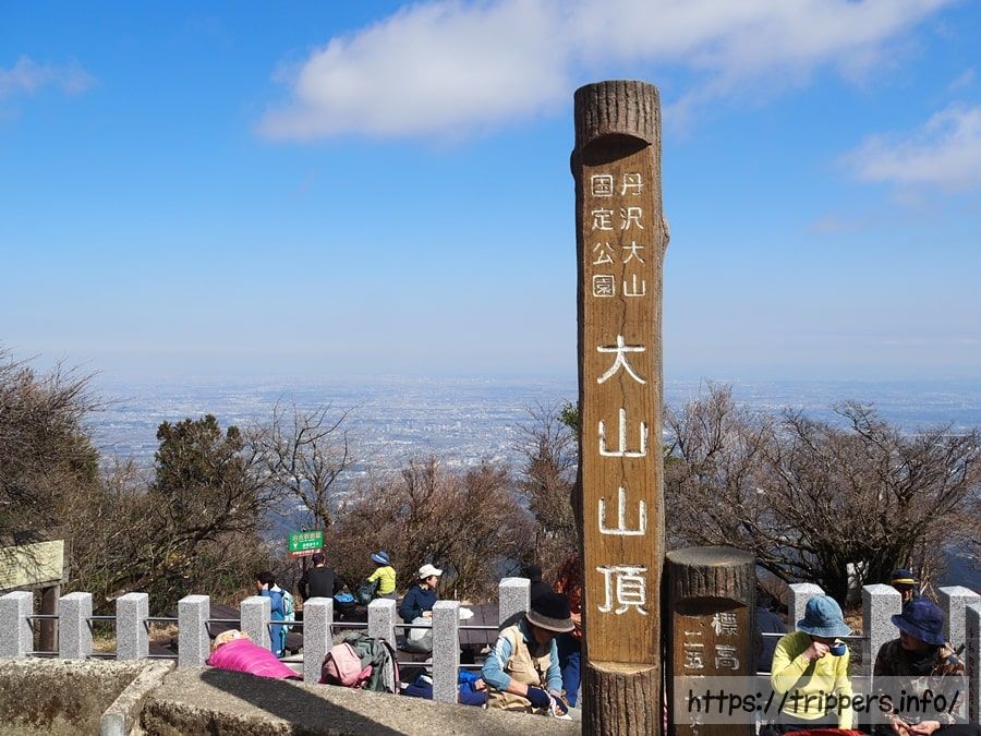 丹沢の大山
